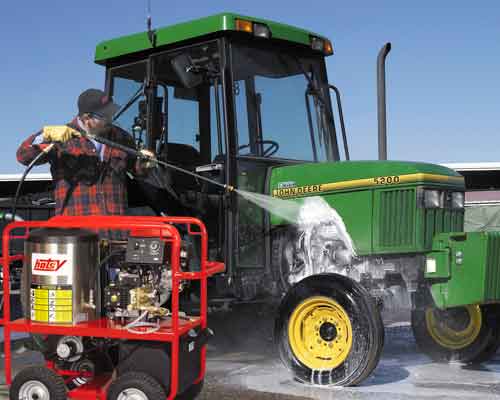 Hotsy Farm Equipment Cleaning